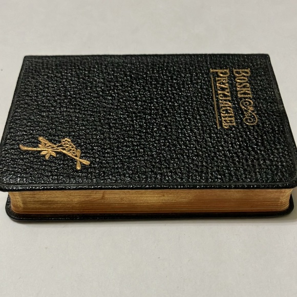 Boski Przyjaciel Vintage Polish Catholic Prayer Book Genuine Leather - Picture 8 of 16